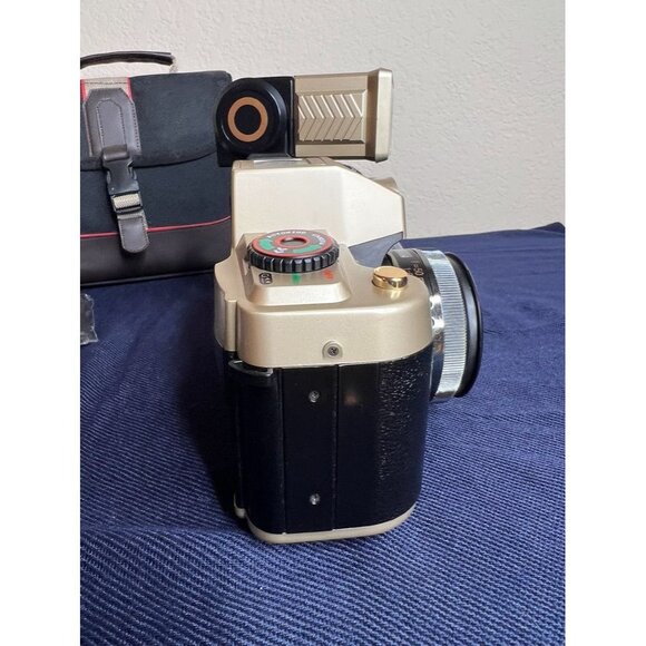 VTG Canon Camera-MTX 35mm Film Camera Focus-Free Optical Lens, Flash, Bag **READ - Picture 5 of 16